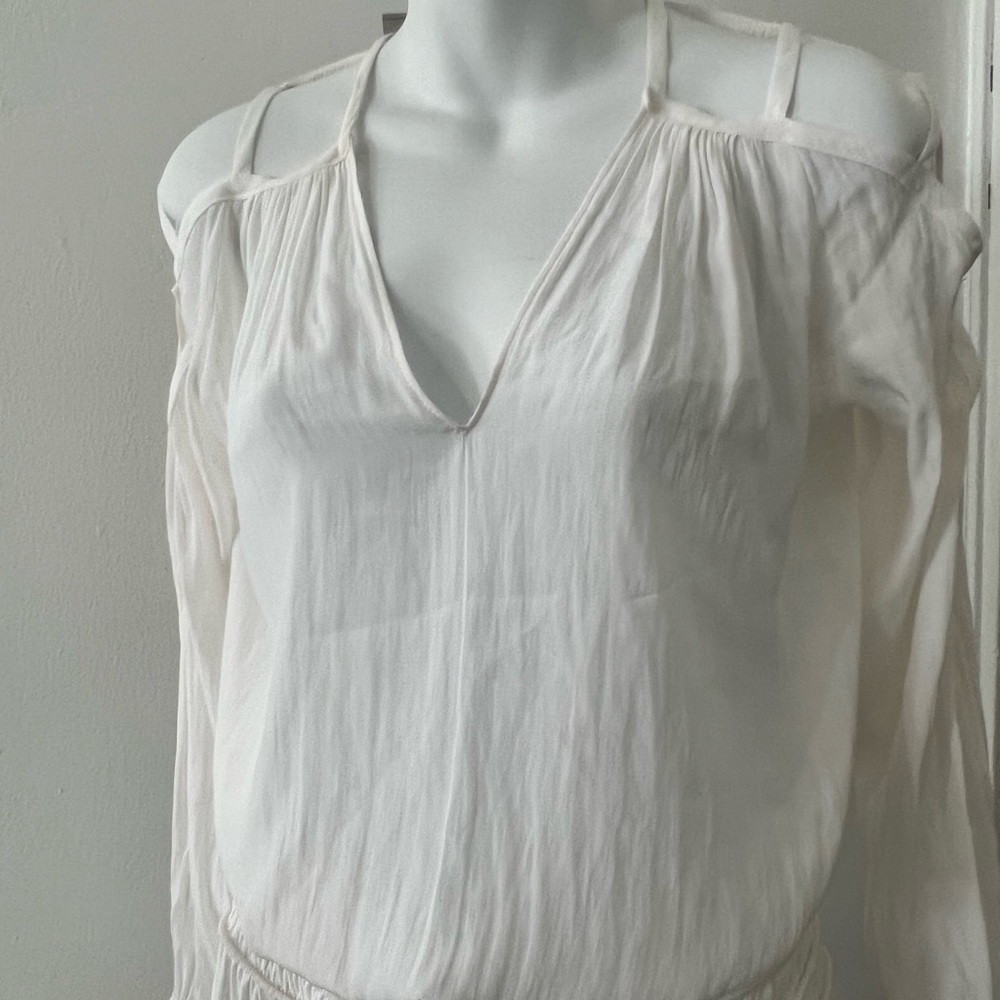 Brand New Dress RAMY BROOK Elegantly cinched waist and stylish off shoulder.